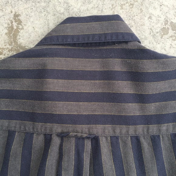 Vintage Tweeds Stripe Shirt M - Picture 3 of 5